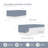 Daybed 6 Piece Boho Reversible Daybed Set