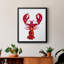 Toile encadrée homard de qualité supérieure - prête à être accrochée-1524614610-1524614614