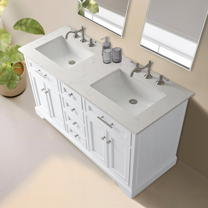 Haisley 54" W Double Vanity