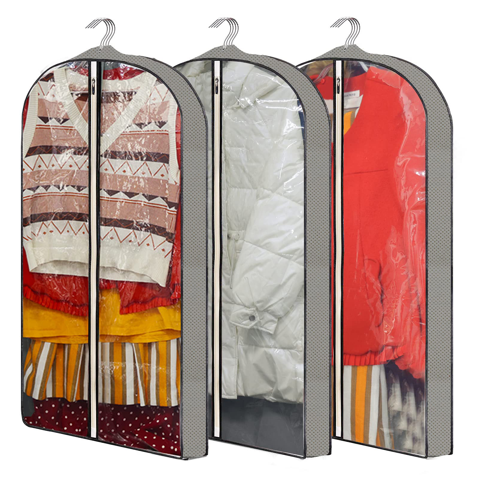 Hanging Vacuum Storage Bags Hanging Vacuum Storage Bags Clothes Storage Bags  Reusable Vacuum Storage Bags Can Be Used To Hold Dresses, Coats, Down  Jackets And O 