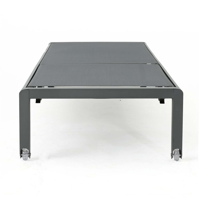 Chaise Lounge, Gray, 1