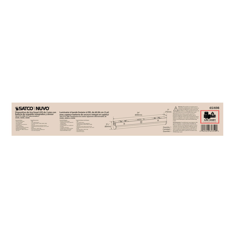 Dimmable Strip Ceiling Light