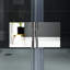 Porte de douche 30,5-32 "x 72" sans cadre