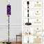 Lampe sur pied de 175 cm (69 pouces) avec motif ciel nocturne céleste, lunes brillantes et étoiles scintillantes. Lampe à pied moderne en métal, abat-jour cylindrique en lin, ampoule DEL 3 couleurs, télécommande et interrupteur au pied. Parfait pour le salon, la chambre ou le bureau.-1060261090-1060261095
