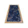 Machine Woven Blue/Gold/Beige Rug