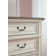 Commode double 6 tiroirs avec miroir Hayley