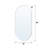 Bathroom Wall Mounted Oval Metal Framed Mirror-2097102246-2097102249
