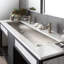 Trough Rectangular Bathroom Sink-70142589