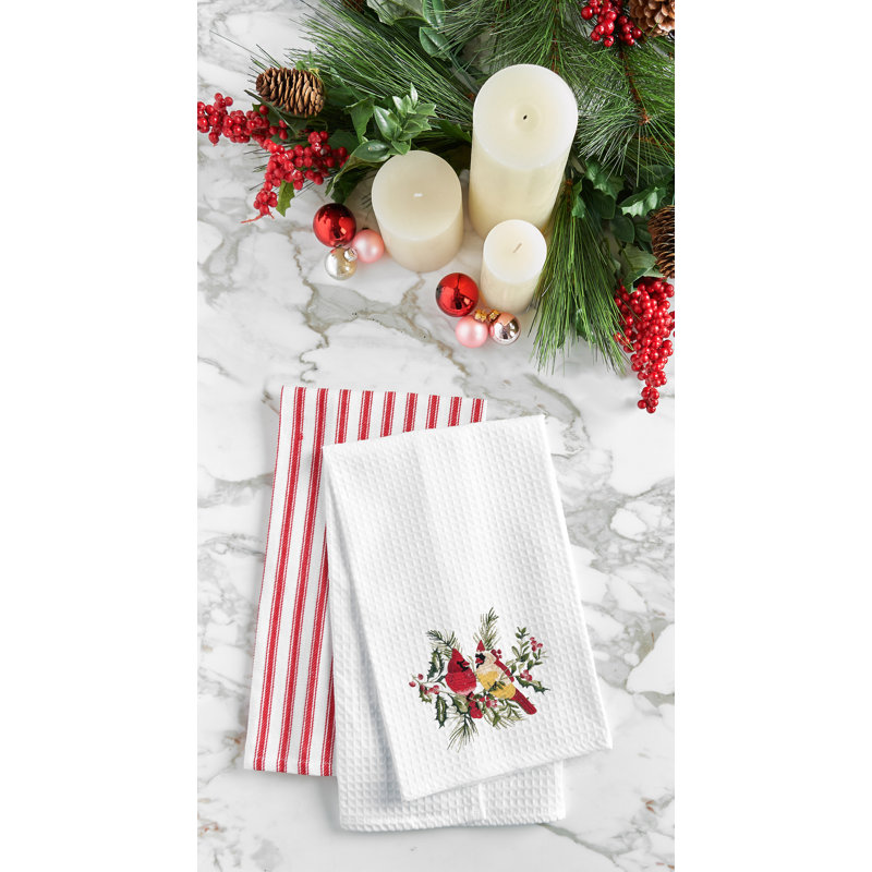 Cardinal Duo Berry Botanical Towel