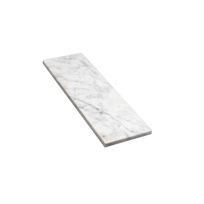 4 x 12 Bardiglio Nuvolato Marble Look Subway Tile