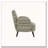 Boucle Upholstered  Accent Chair-1166052024