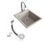 Dakota Fields Brucknell 500mm W Single Bowl Granite Kitchen Sink with 1 Faucet Hole-834600619