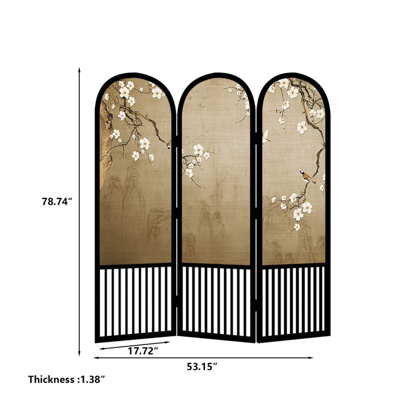 Cloisons en bois de pin brun rétro, H 78,74 po x l 53,15 po x P 1,38 po