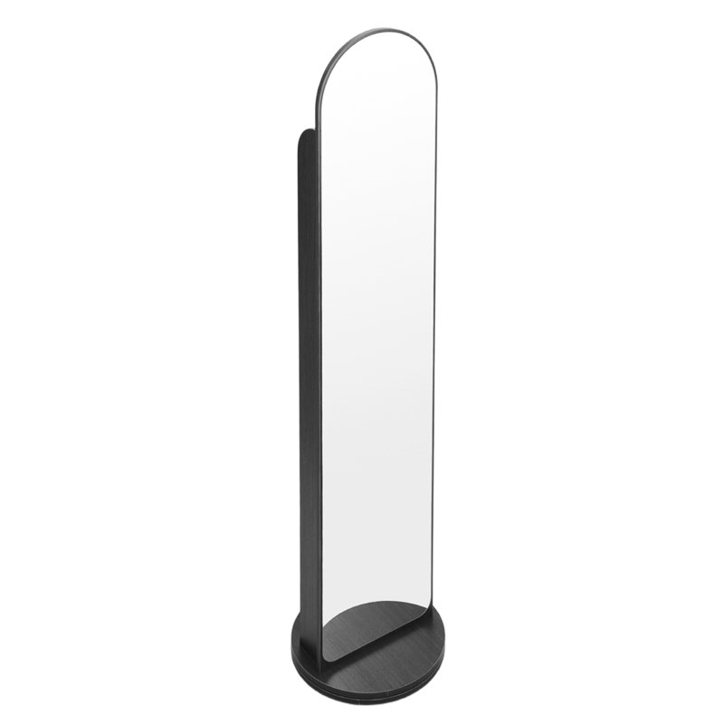 Arch Freestanding Full Length Mirror, Black