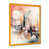 Impression dorée sur toile encadrée