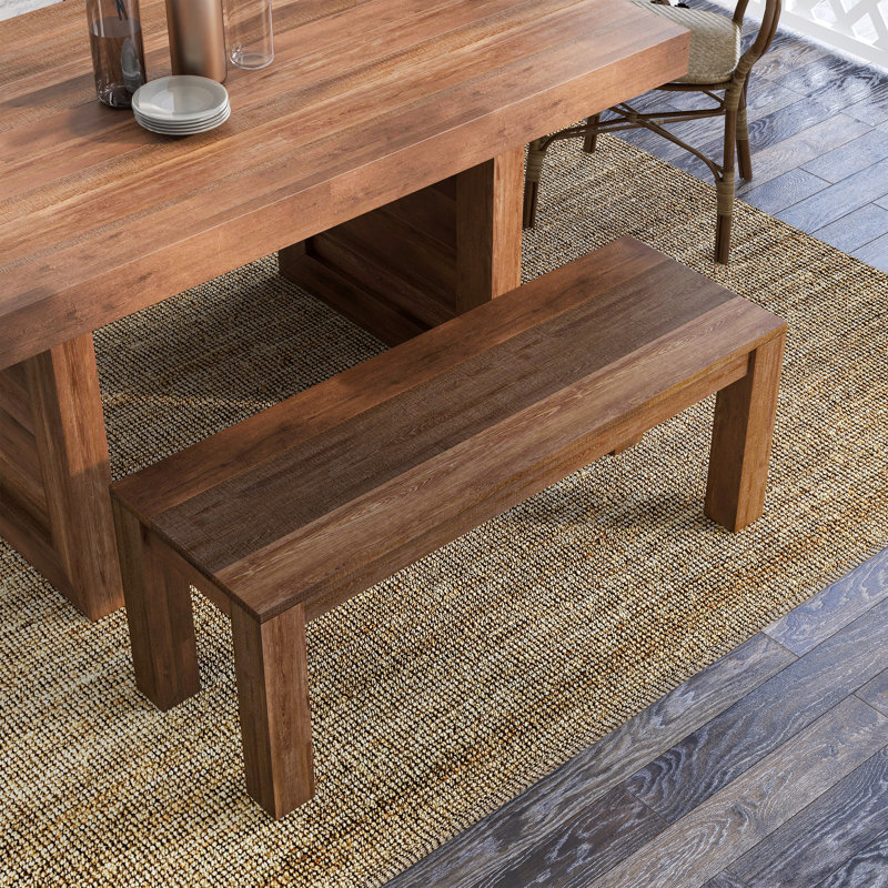 Banc en bois massif Adamarie