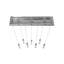 The Original Glacier Collection 7 Light Clear Crystal Multi Port Pendant-929928852