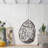 Teardrop Shape Hanging Porch Swing