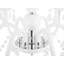 Christie 6 - Light Candle Style Chandelier