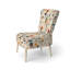 Chaise d'appoint rembourrée de style bohème Artistic