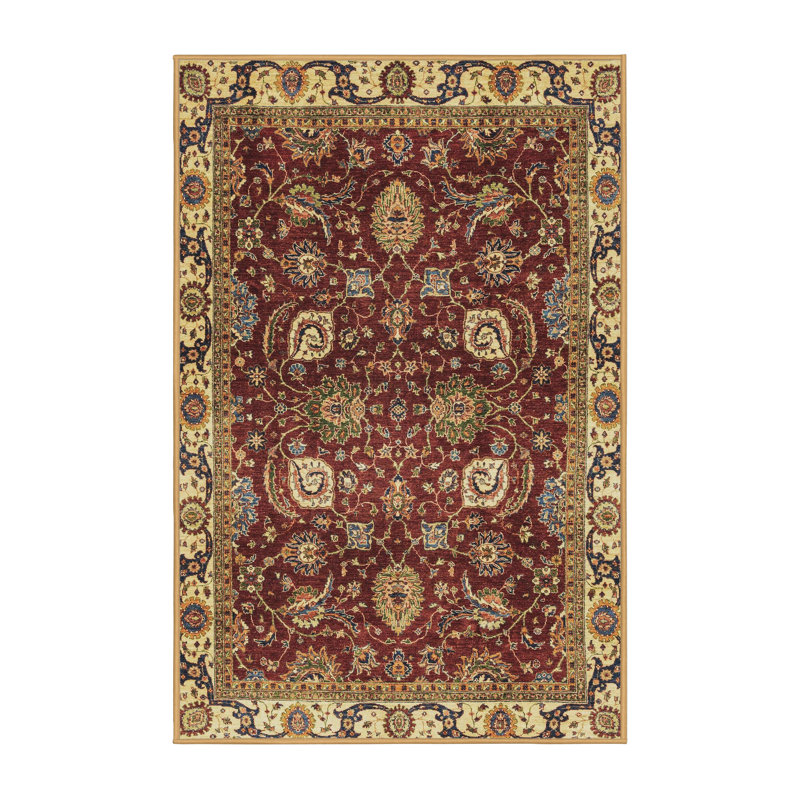 Abstract Indoor Rug, Rectangle 6' x 9'