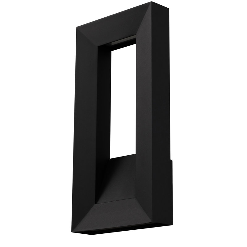 Applique murale à DEL de 16 pouces, DEL brillante écoénergétique, 1217 lumens avec 30 W, 3 températures de couleur sélectionnables 3000 K / 4000 K 5000 K, gradateurs compatibles à intensité variable, diffuseur en verre blanc gravé, facile