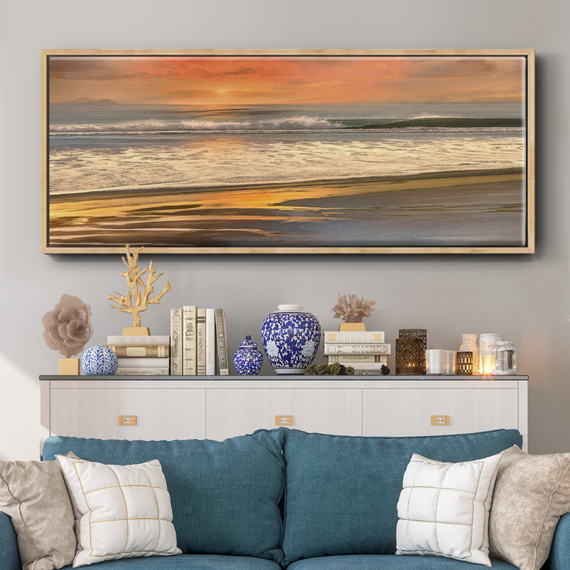 Day's End- Framed Canvas