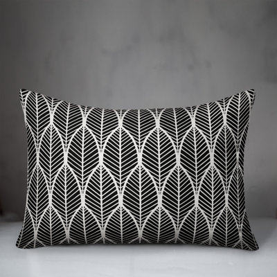 Geometric Outdoor Reversible Throw Pillow