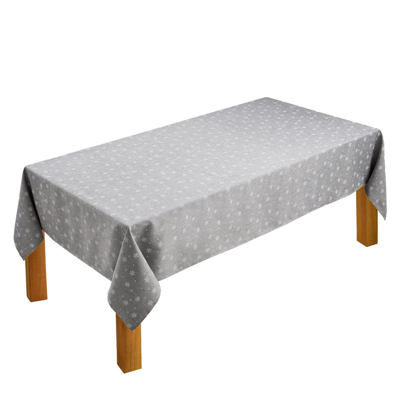 Northwoods Star Tablecloth, 140cm W x 230cm L