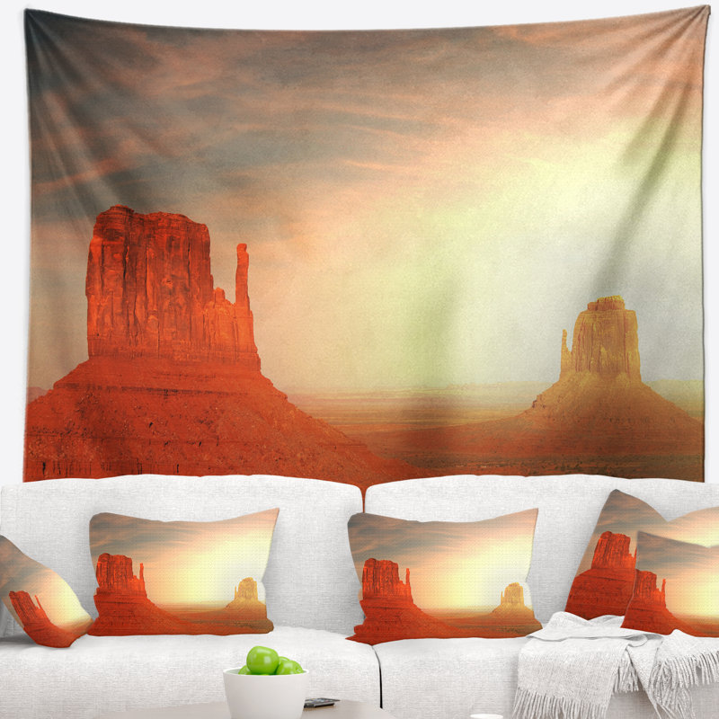 Paysage, Monument Valley, Utah, États-Unis, H 68 po x l 80 po
