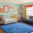 Solid Rug Soft Fluffy Mist Blue Indoor Area Rug for Living Room Bedroom Nursery Kids Room-1642036260