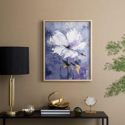 Impression encadrée FLORAL Series CDxxx - bois massif