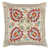 Rouge / gris / beige floral