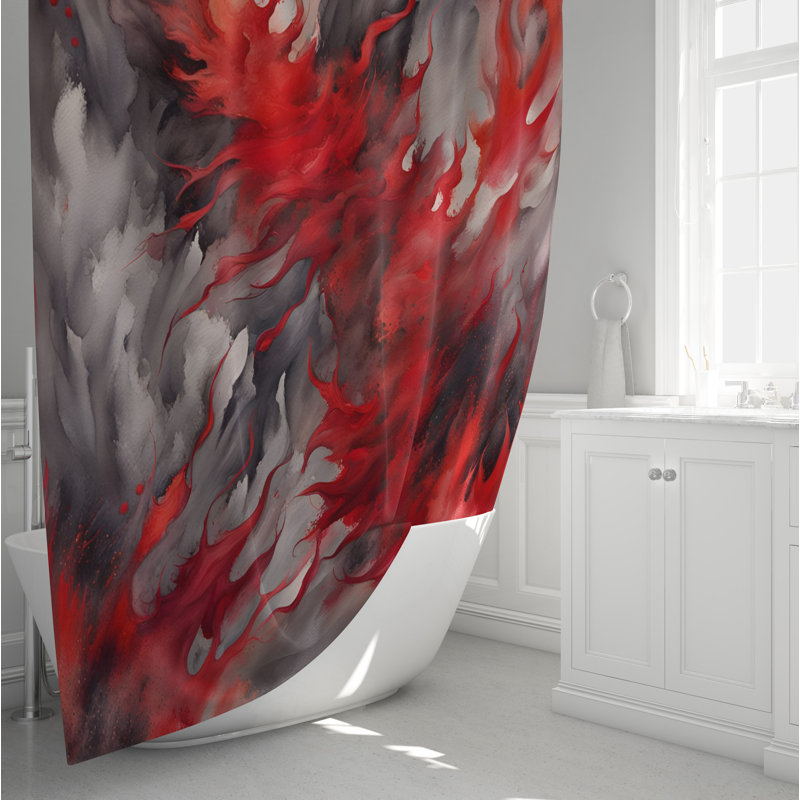 Rideau de douche Sabbir, H 93 po x l 70 po