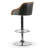 Buker Swivel Upholstered Adjustable Height Counter Stool