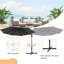 11FT Round Cantilever Umbrella(No Base)-334925264