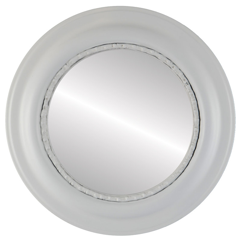 Winchelsea Wood Flat Wall Mirror, 35" H x 35" W