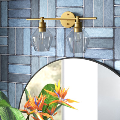 Keaton 2-Light Dimmable Iron Vanity Light