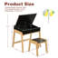 Kids 2 Piece Rectangular Play Or Activity Table and Chair Set-8708962