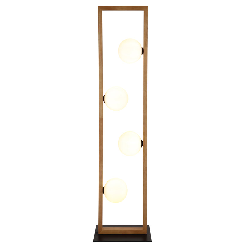 110cm Matte Novelty Floor Lamp, Black