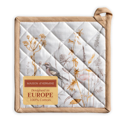 Chemin de table Maison d'Hermine Pretty Autumn 100 % coton - Épaisseur simple - 37 cm x 183 cm