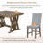 Fallbrook Rectangular 60'' L x 36'' W Dining Set
