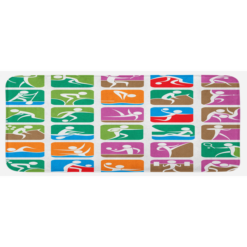 Tapis de cuisine olympiques
