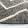 Furman Kilim Geometric Hand-Loomed Natural/Charcoal Area Rug