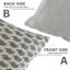 Coussin à motif de fleurs fabriqué à la main Fabividine-111113690-111113679