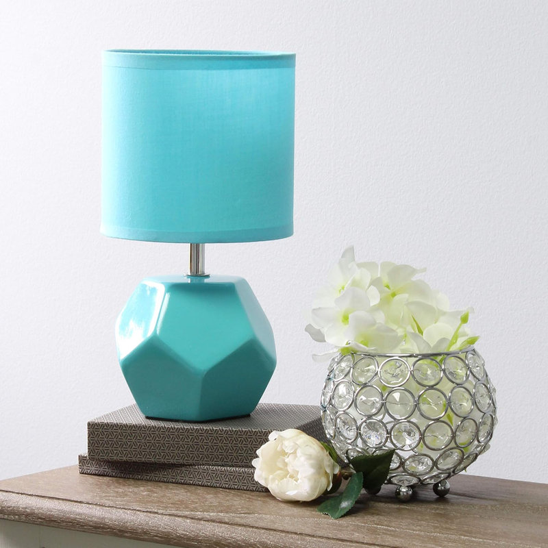 Sweetser Table Lamp, Blue, No, Blue