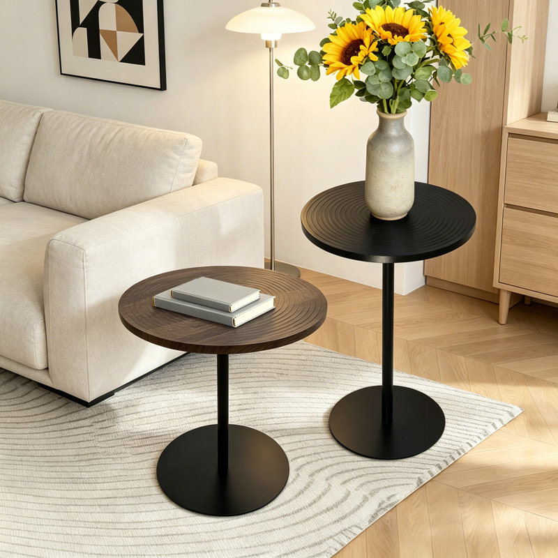 Ensemble de 2 bozeman ronds avec base robuste