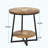 Modern Side Table,Rustic End Table,Round Coffee Table