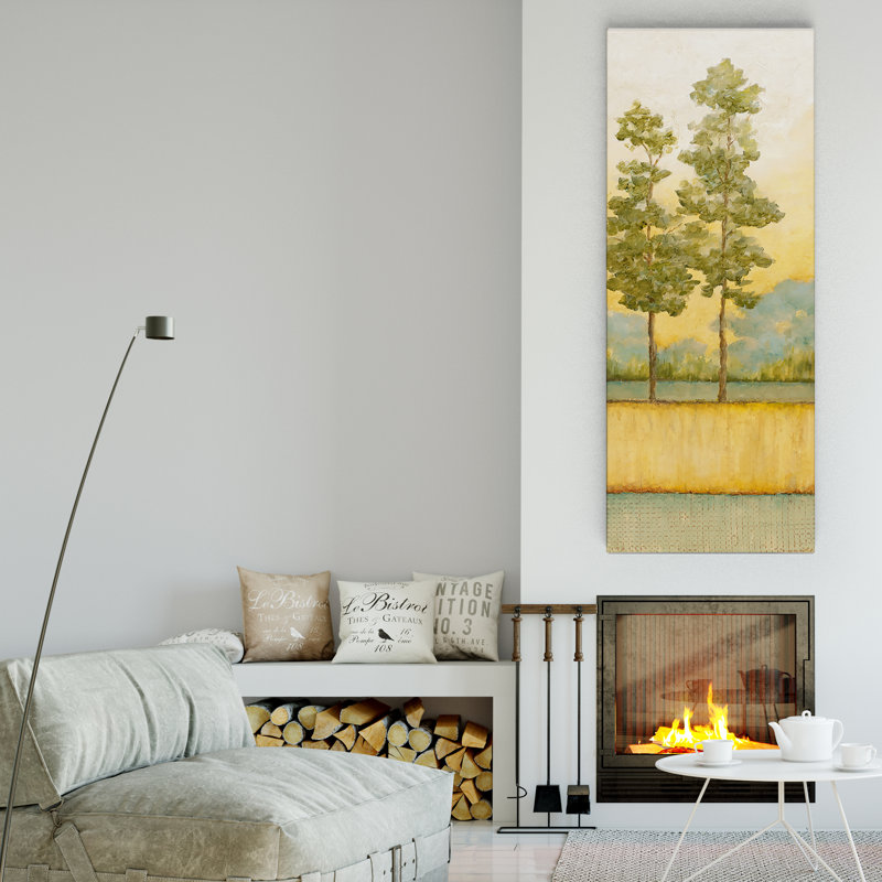 «Sunrise I» par Norm F. Olson - reproduction d'art sur toile tendue, H 20 po x l 50 po x P 1,5 po