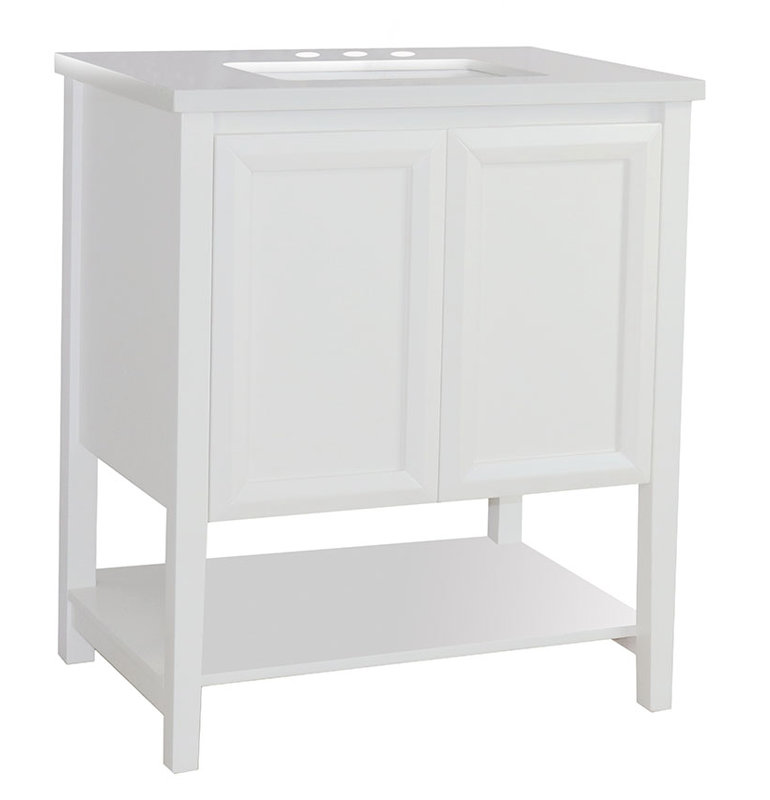 Ensemble de meuble-lavabo simple 31 po Hershberger